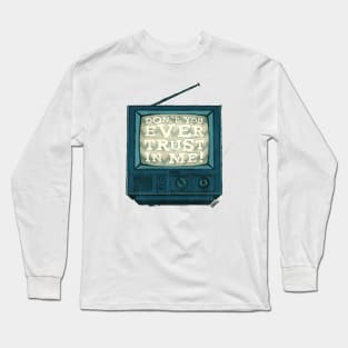 DON'T TRUST (BLUE VARIANT) Long Sleeve T-Shirt